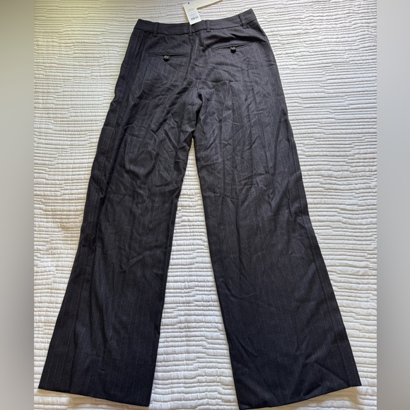 ME+EM Navy Wide-Leg Pants - Picture 9 of 11